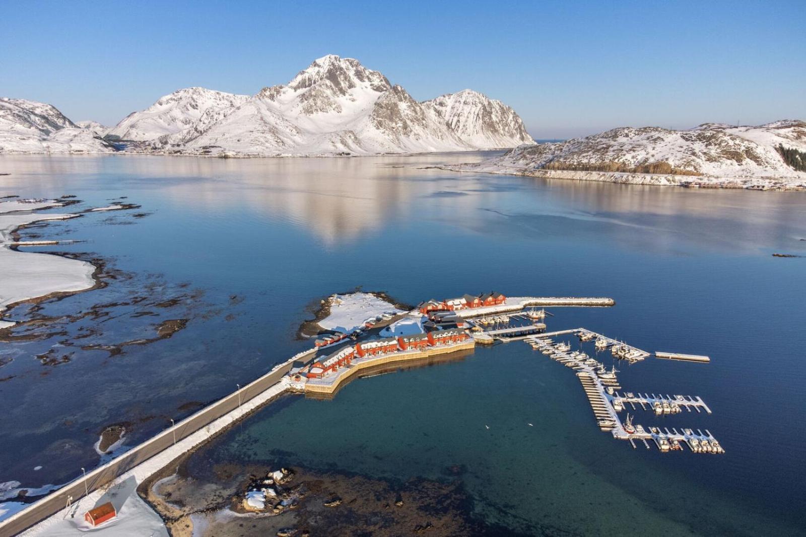 Nappstraumen Seafront Cabin, Lilleeid 68 Gravdal  Eksteriør bilde