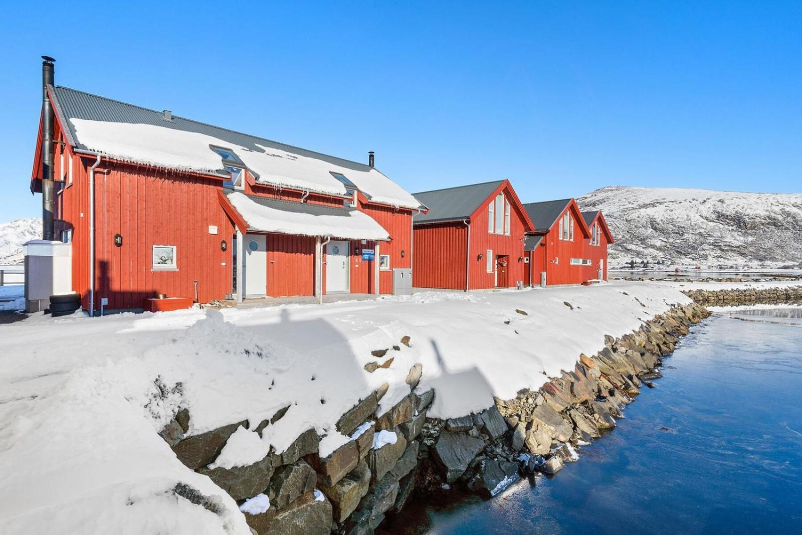 Nappstraumen Seafront Cabin, Lilleeid 68 Gravdal  Eksteriør bilde