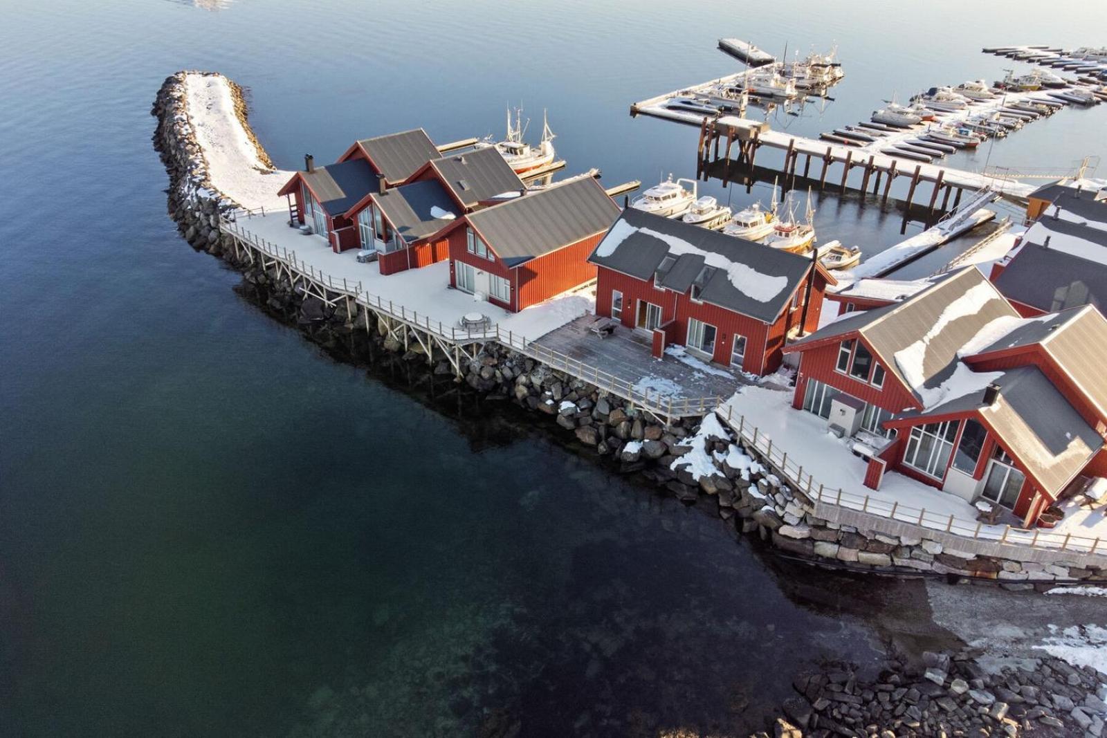 Nappstraumen Seafront Cabin, Lilleeid 68 Gravdal  Eksteriør bilde